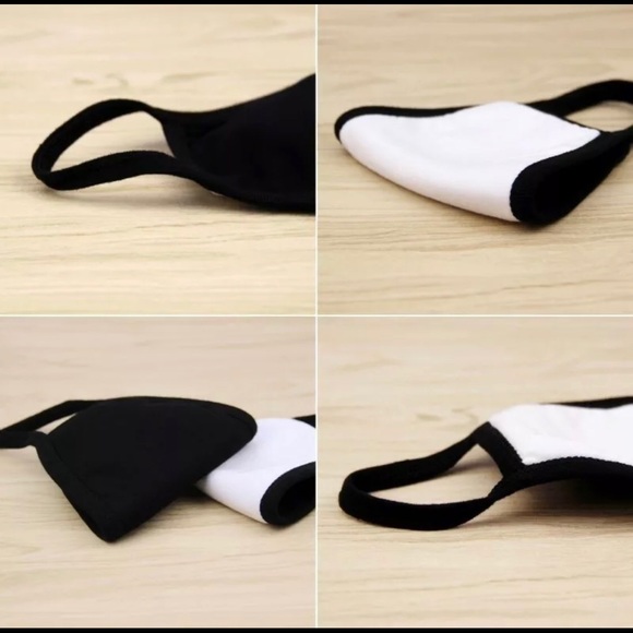 Bear Face Mask set of 4 - Picture 3 of 6